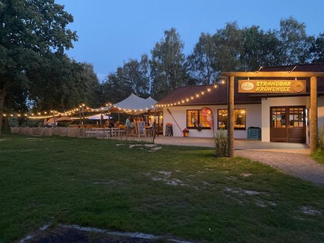 Ferienhaus Vienna Am Kronensee Ostercappeln Bagian luar foto